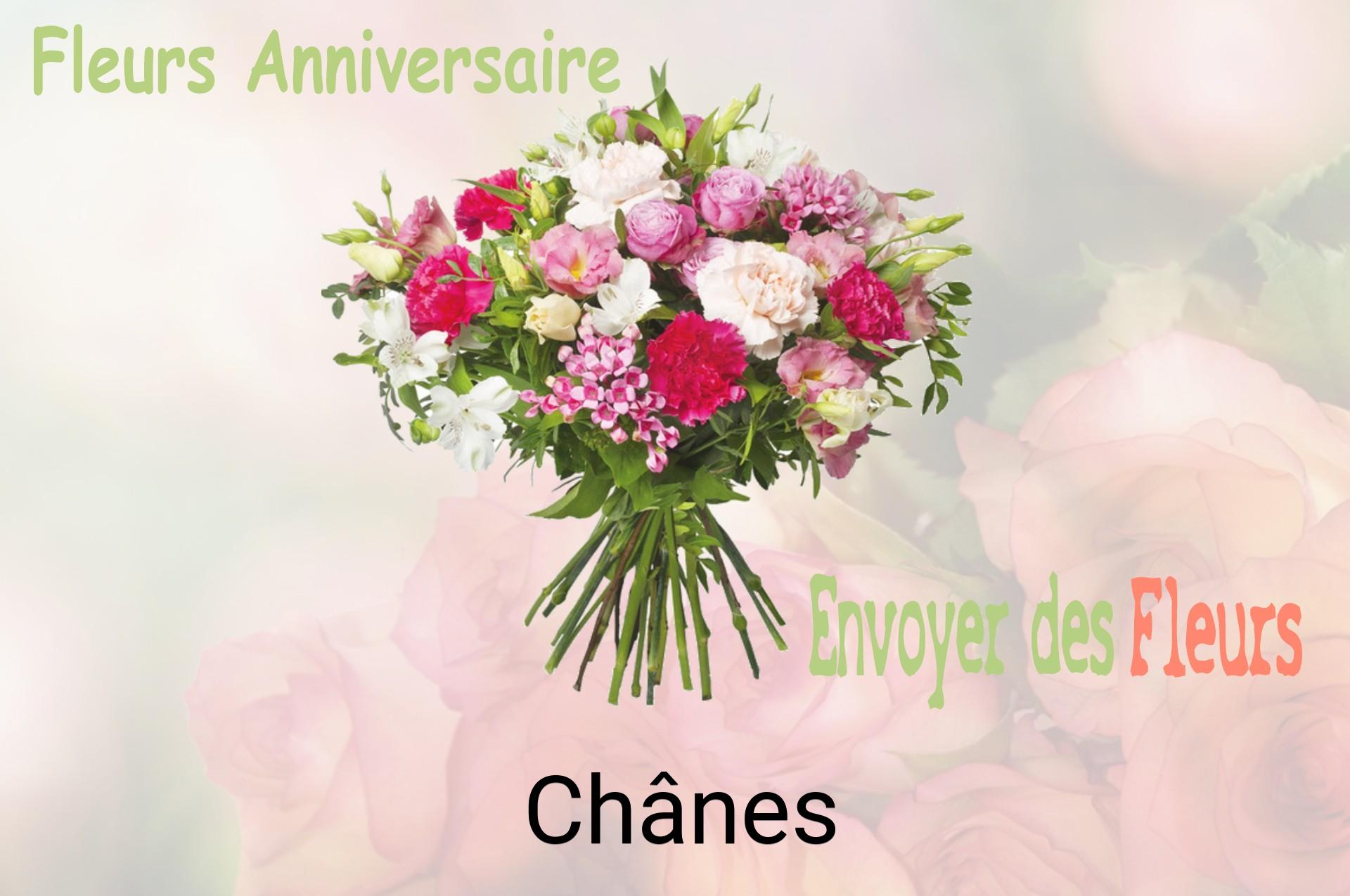 Bouquet de fleurs d’anniversaire livré à Chânes